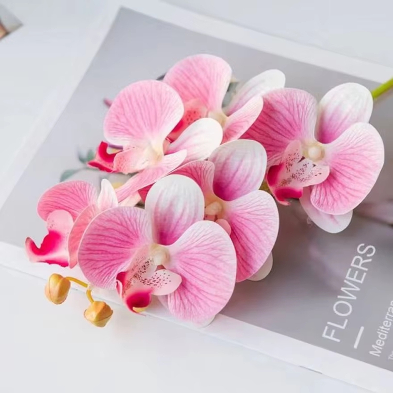 Flower Girl Basket - Fiori artificiali 3D Farfalla di plastica