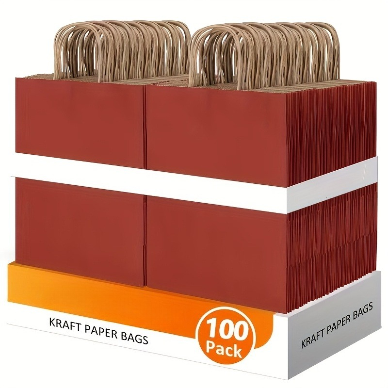 Wedding Supply Shops - 100 Pezzi di Sacchetti Regalo Rossi