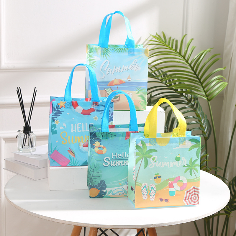 Wedding Supply Shops - Borsa Non Tessuta per Spiaggia Estiva,