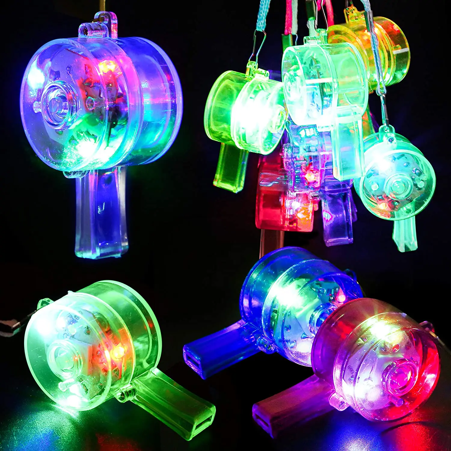 Wedding Supply In Bulk - Fischietti luminosi a LED, fischietti luminosi