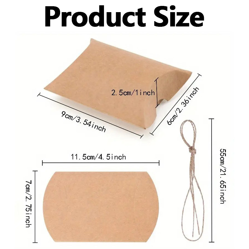 50/100 Pezzi Scatole a Cuscino - Wedding Supply.Box recensione e prezzo