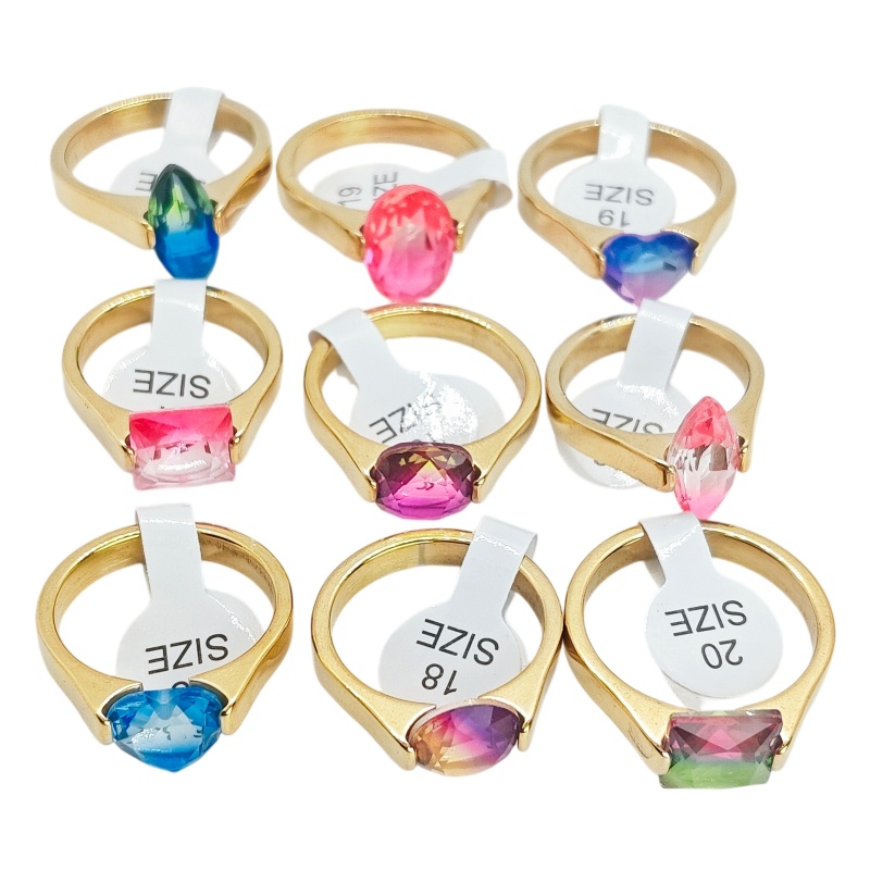 Set di 12 Anelli in Acciaio In - Wedding Supply In Bulk recensione e prezzo