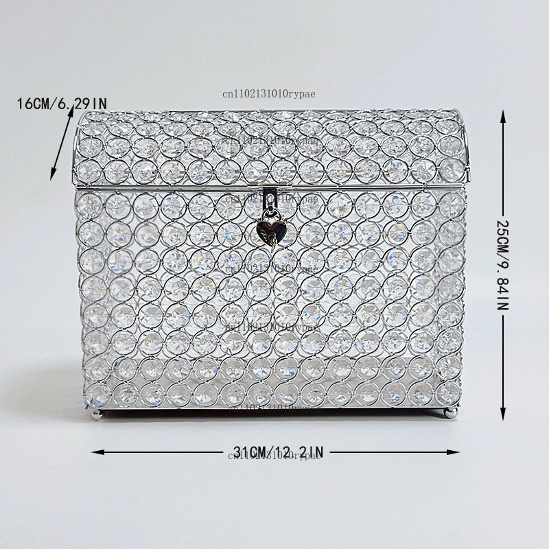 Scatola portagioie in cristall - Wedding Supply.Box recensione e prezzo