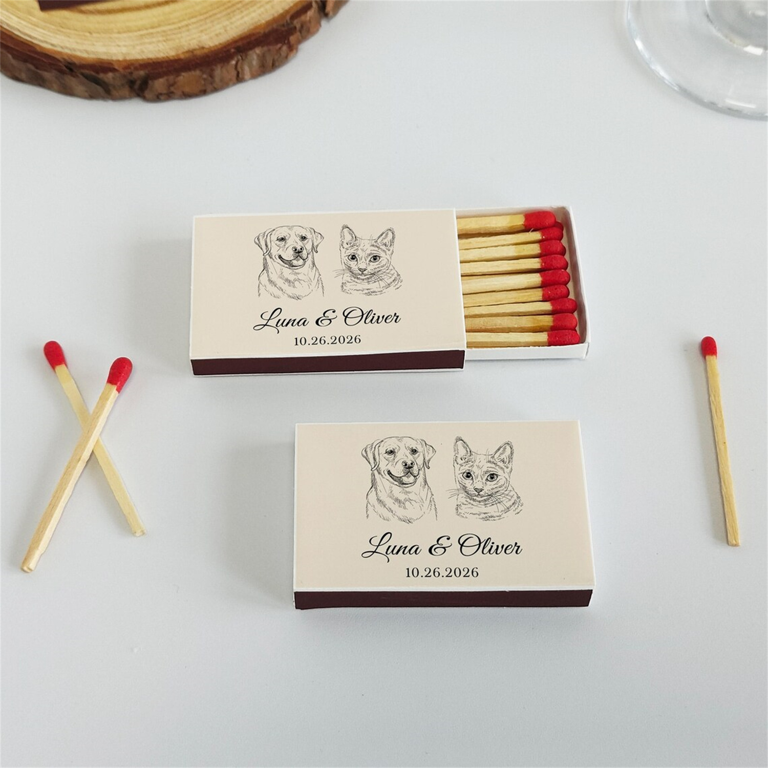 Scatole di fiammiferi personal - Wedding Supply In Bulk recensione e prezzo
