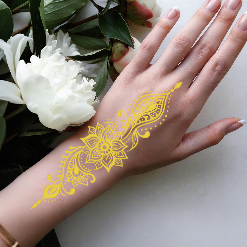 1 adesivo per tatuaggio florea - Wedding Sutra recensione e prezzo