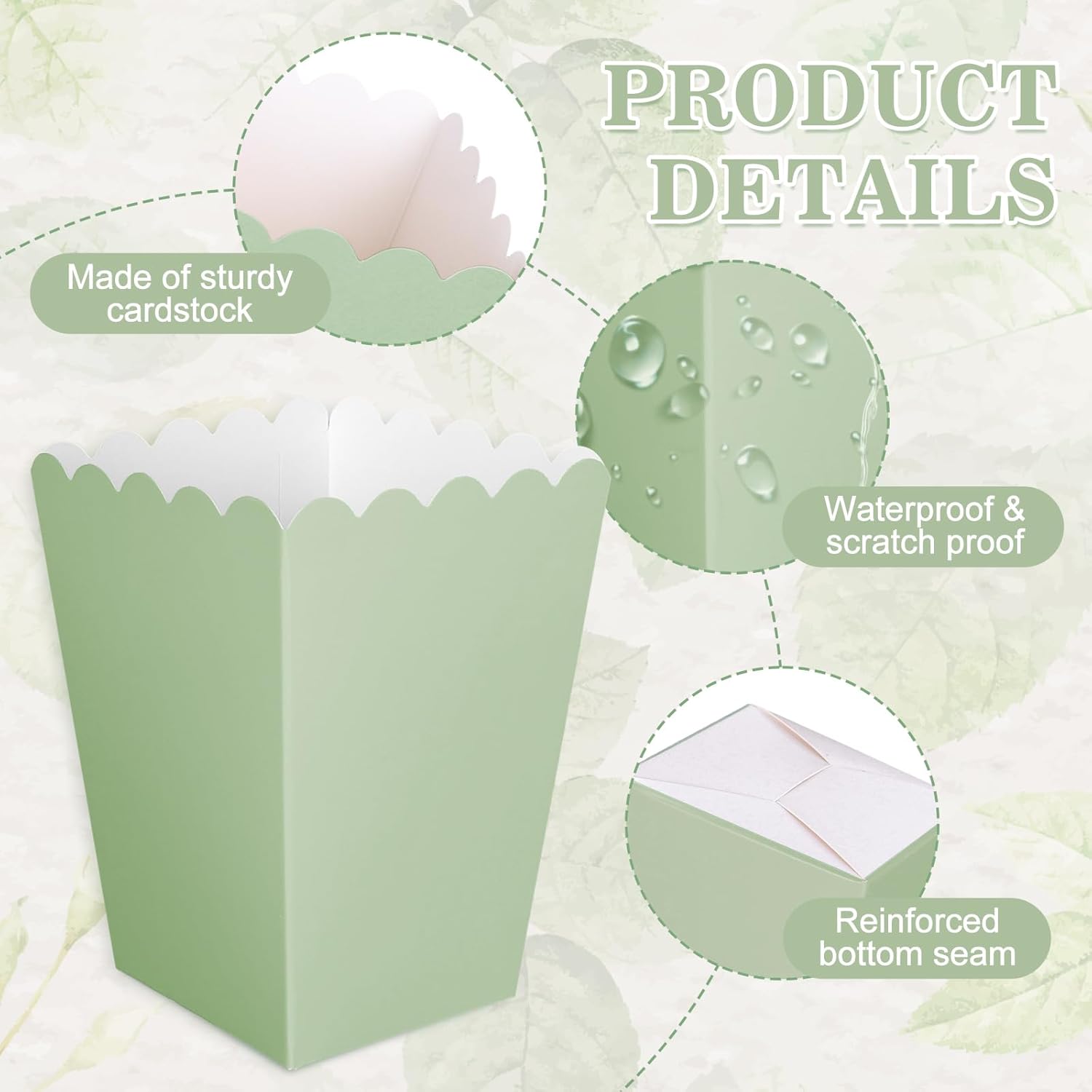 12 mini scatole per popcorn ve - Wedding Supply.Box recensione e prezzo